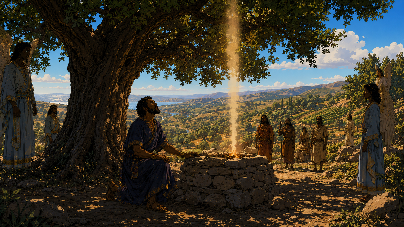 The First Altar in Canaan